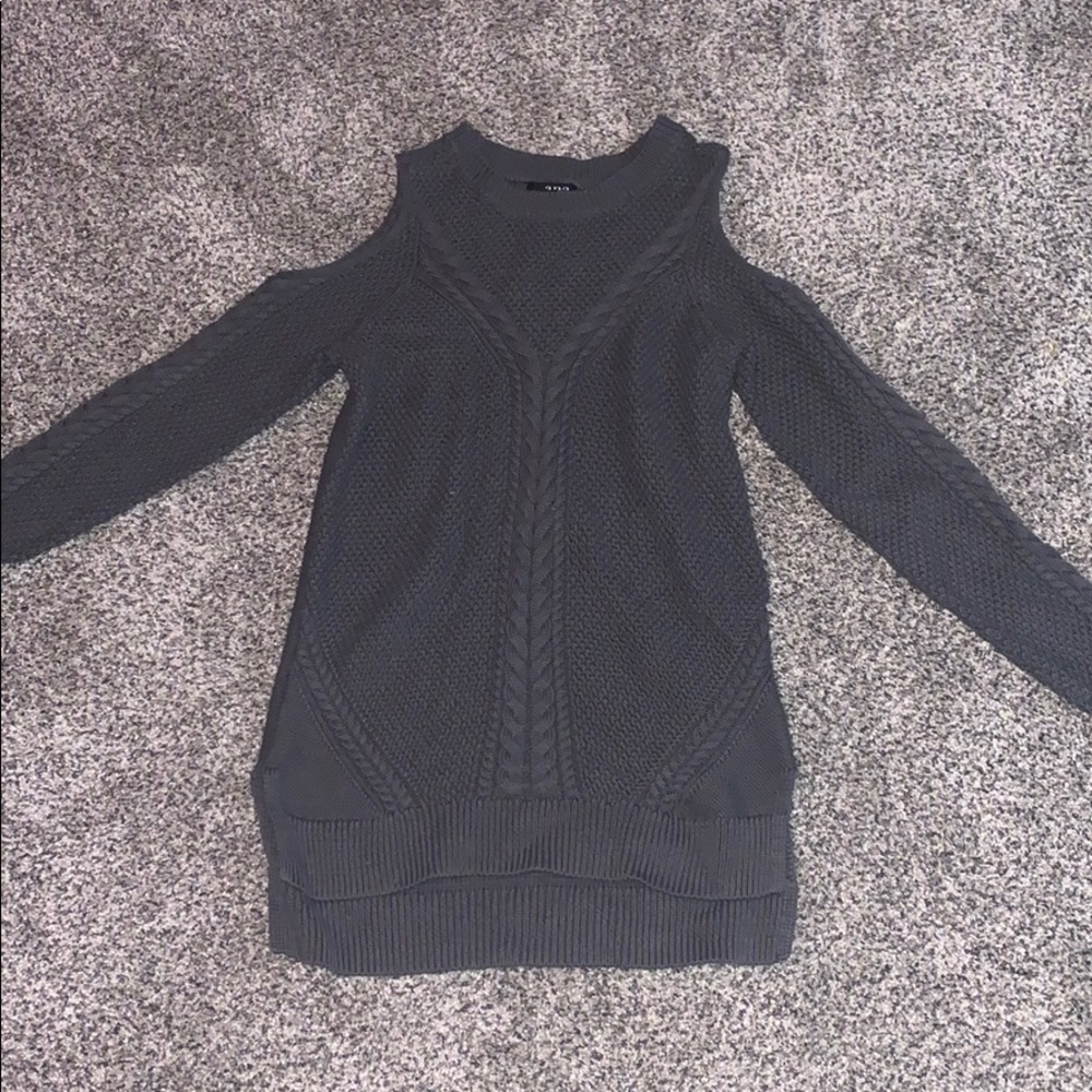 cold shoulder a.n.a sweater